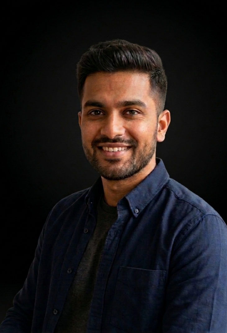 Arjun Patel — QA Engineer, Ray Anam Inc. Studios
